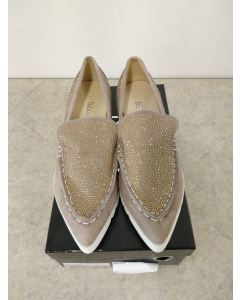 Beige sommersko med fine detaljer Bibba