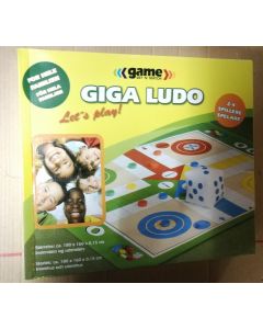 Stort brettspill Giga Ludo størrelse ca. 180 x160cm