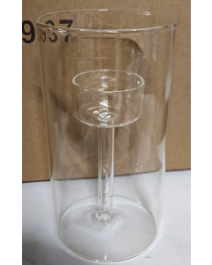 Ina Lyslykt - Klart Glass Ø9H16cm