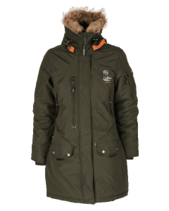 Fóret parkas fra Heldre med vindtett og vannavvisende ytterstoff. Jakken har totalt 8 lommer! 