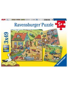 Mye foregår i hagen 3x49p