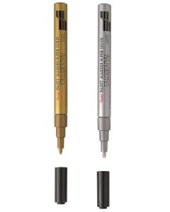 Pentel calligraphy pen sølv(MCP5-Z) og gull(MCP5-X)