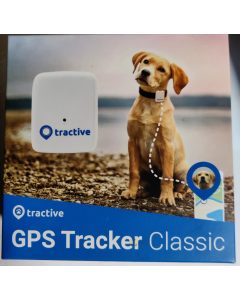Full kontroll på hvor hunden er
Tracker festes i halsbåndet
