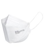 Munnbind, Bolisi® 4-lags maske i sikkerhetsklasse FFP2, som beskytter mot virus, støv og sprut. Masken er utstyrt med elastiske ørestopper og justerbar neseklemme som sikrer en god passform, og den er sertifisert i henhold til EN 149:2001 + A1:2009. Best.