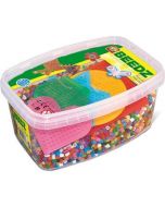 SES - BEEDZ Perler 7000 Basic Mix Med Plater